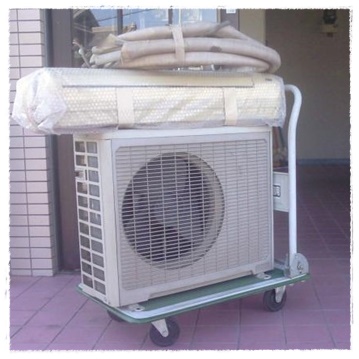 エアコンのお引越し
